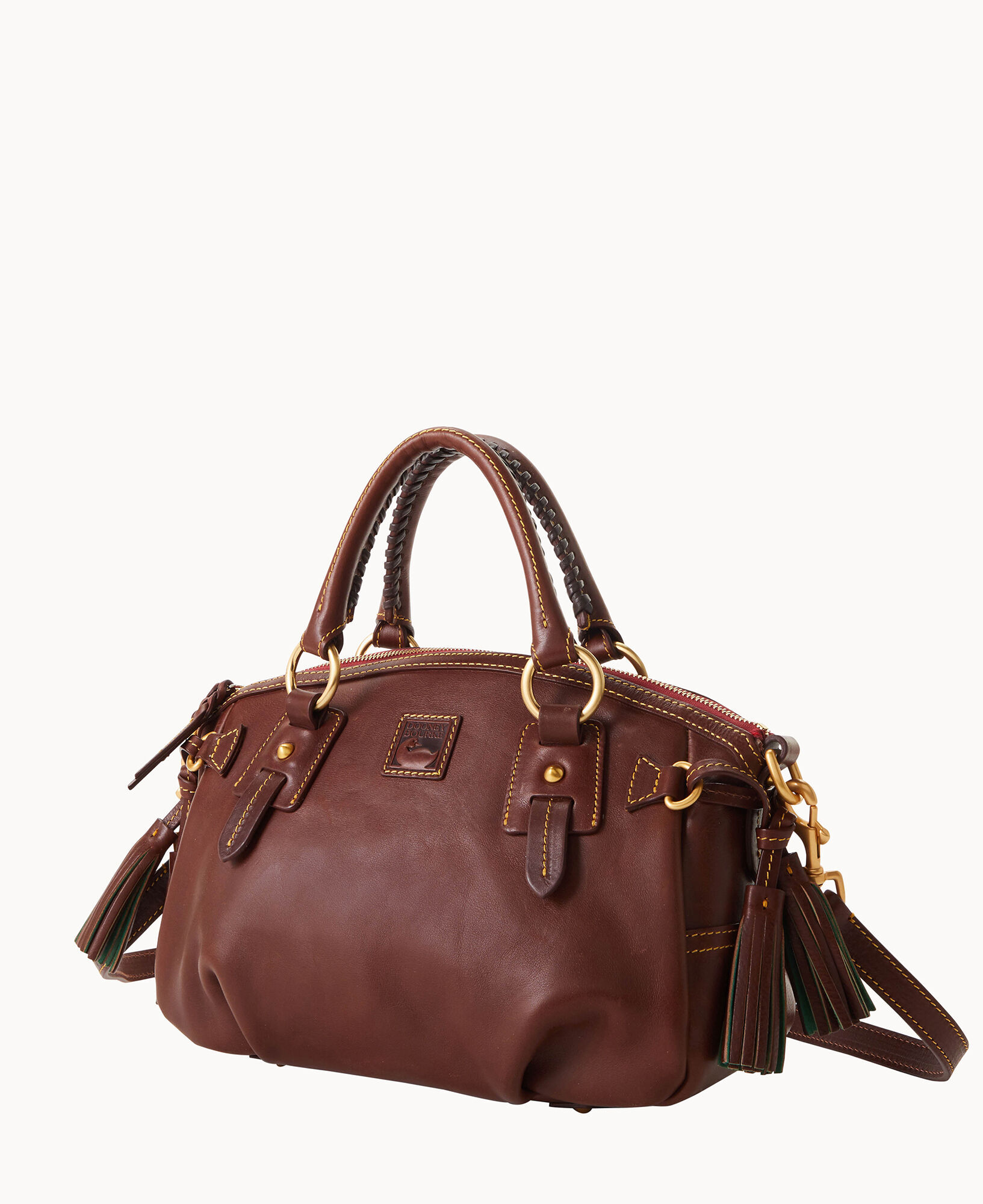 💥QthtVC Last Day Christmas Sale!!!🎉Dothtoney & Bourthtke Florentine Leather Medium Mail Satchel
