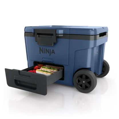 Ninja FrostVault 45qt Wheeled Cooler with Dry Zone