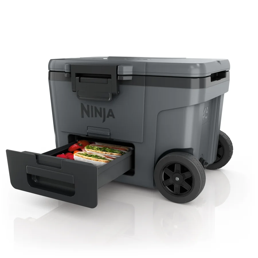 Ninja FrostVault 45qt Wheeled Cooler with Dry Zone