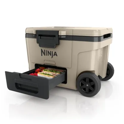 Ninja FrostVault 45qt Wheeled Cooler with Dry Zone