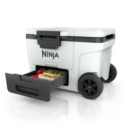 Ninja FrostVault 45qt Wheeled Cooler with Dry Zone