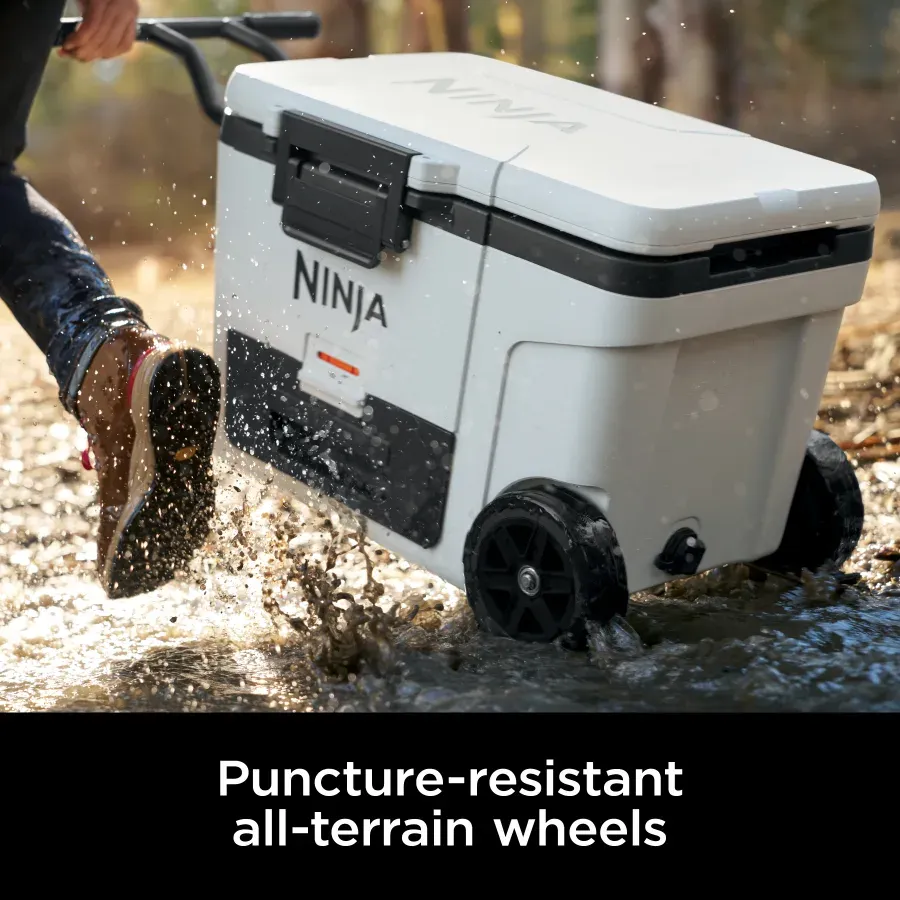 Ninja FrostVault 45qt Wheeled Cooler with Dry Zone