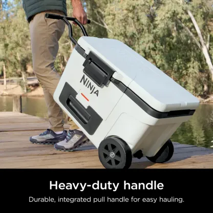 Ninja FrostVault 45qt Wheeled Cooler with Dry Zone
