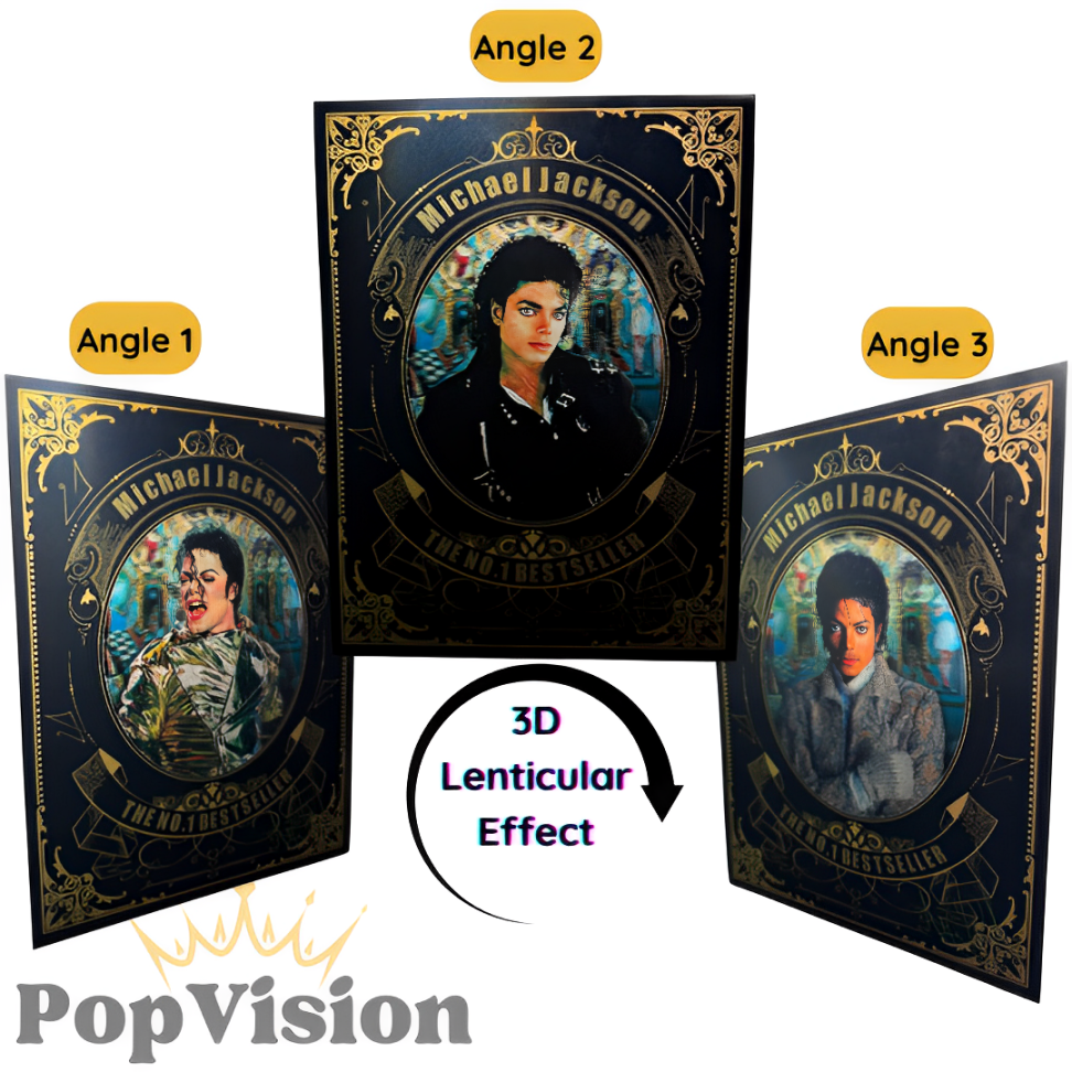 King of the Pop 3D Poster