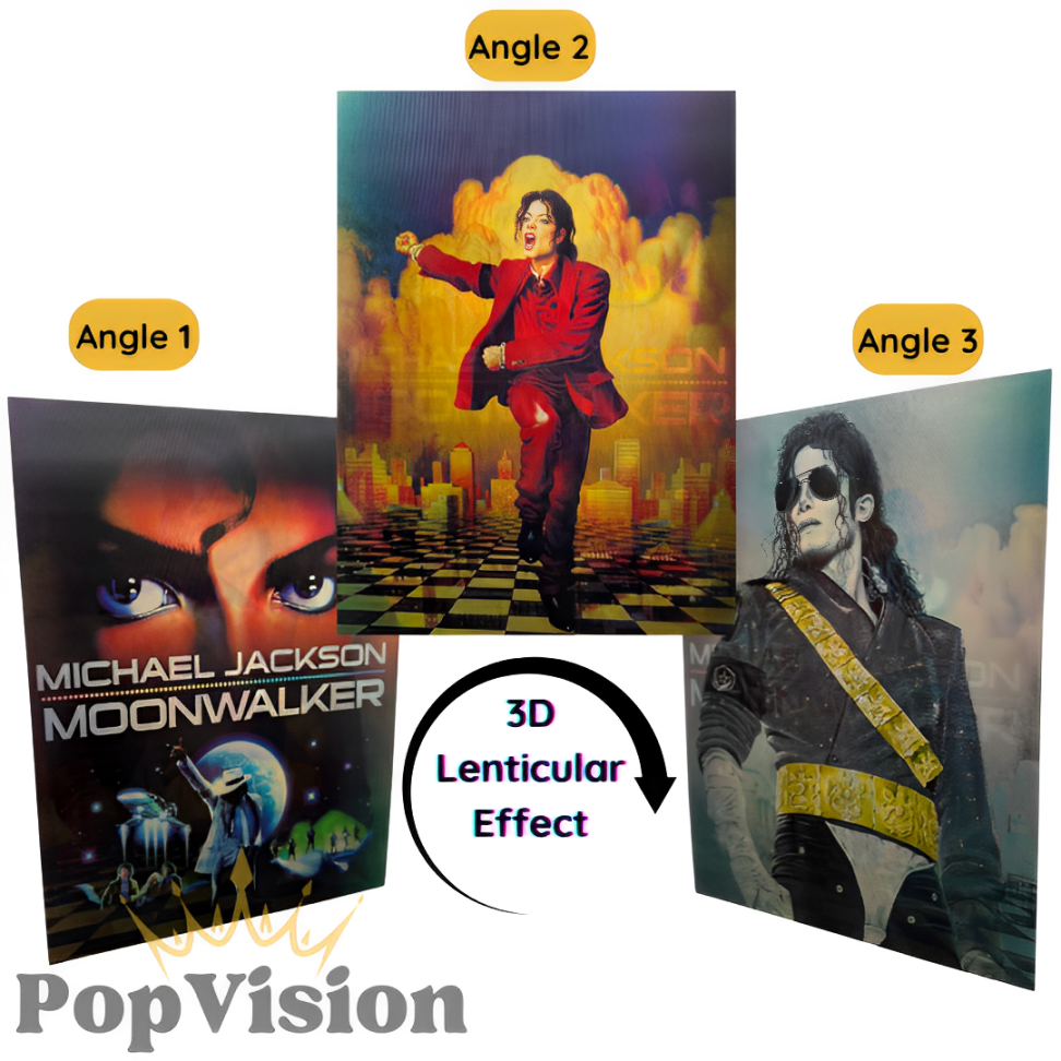 King of the Pop 3D Poster