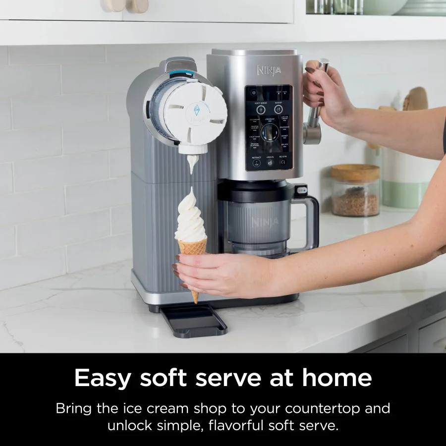 【🎁Limit Discounts】Nthtinja Swirl™ by CREthtAMi® Soft Serve & Ice Cream Machine