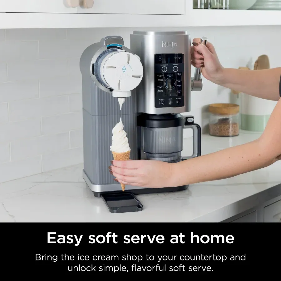 【🎁Limit Discounts】Nthtinja Swirl™ by CREthtAMi® Soft Serve & Ice Cream Machine