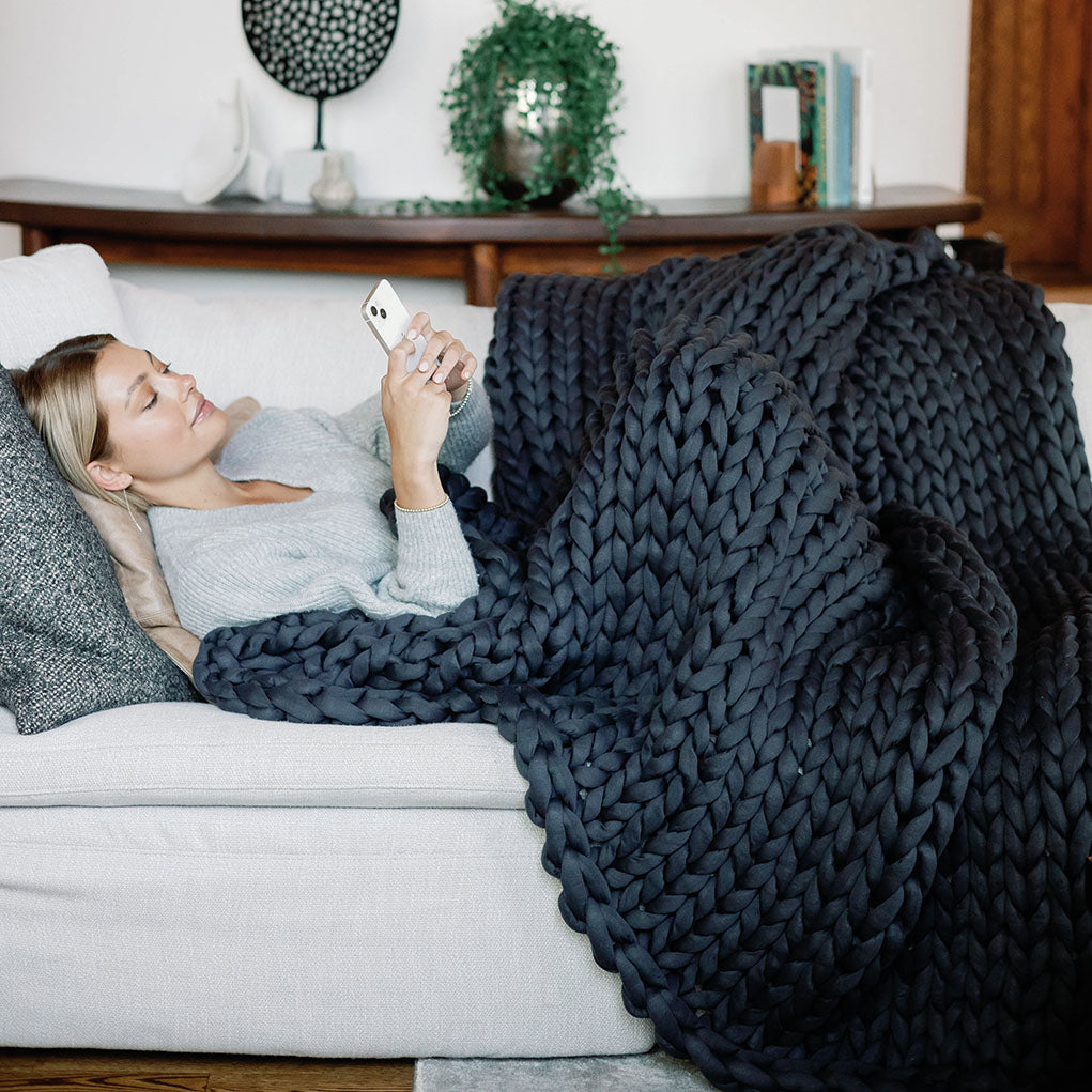 Nthtuzzie Knit Weighted Blanket
