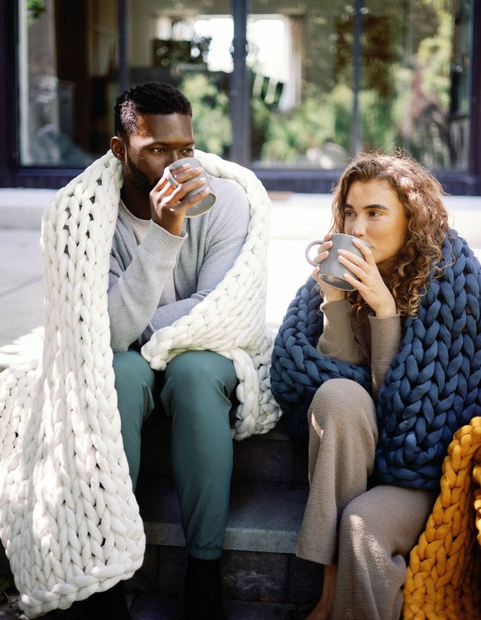 Nthtuzzie Knit Weighted Blanket