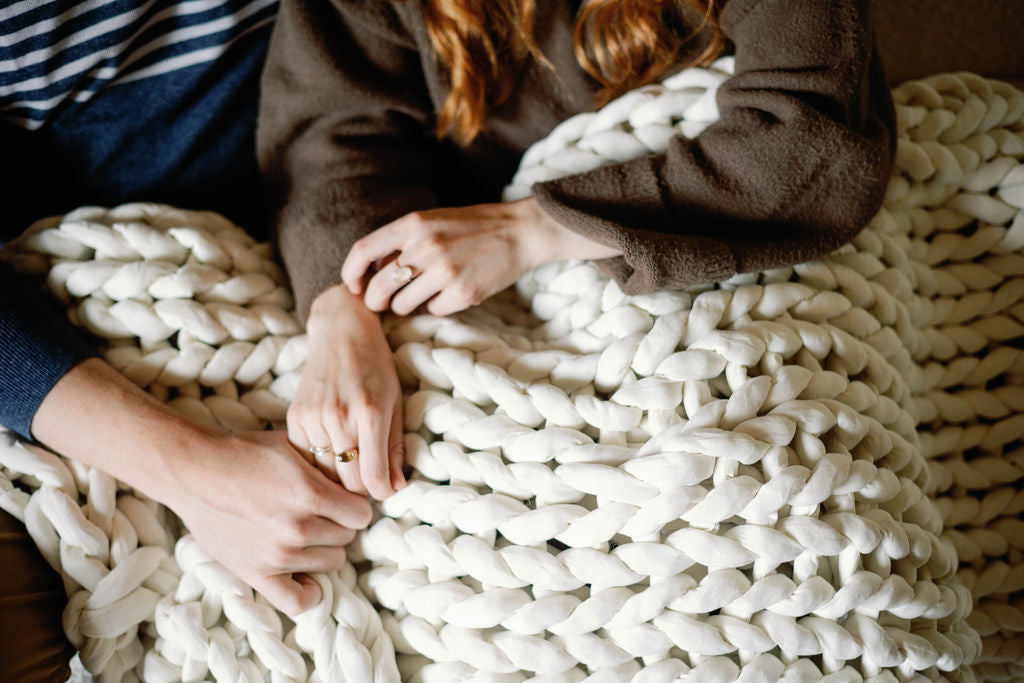 Nthtuzzie Knit Weighted Blanket