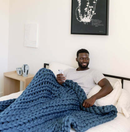 Nthtuzzie Knit Weighted Blanket