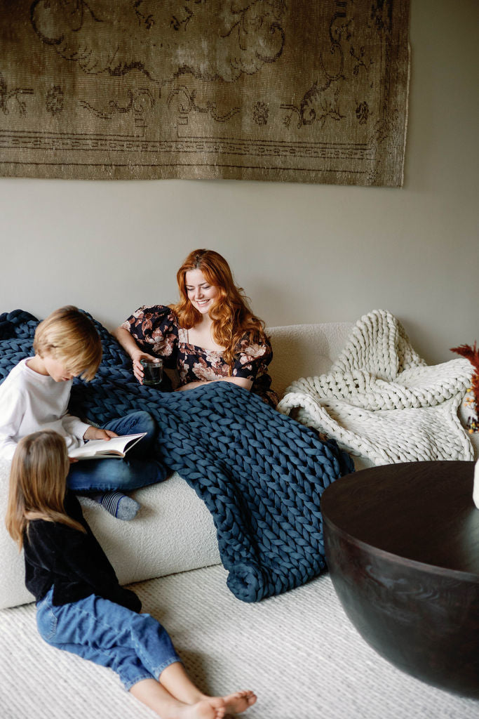 Nthtuzzie Knit Weighted Blanket