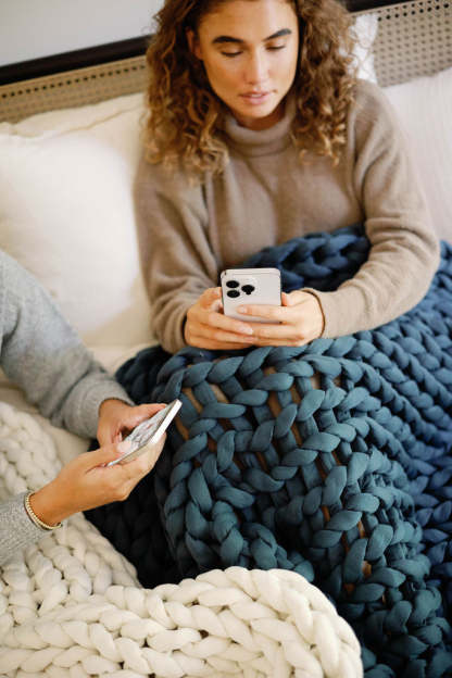 Nthtuzzie Knit Weighted Blanket