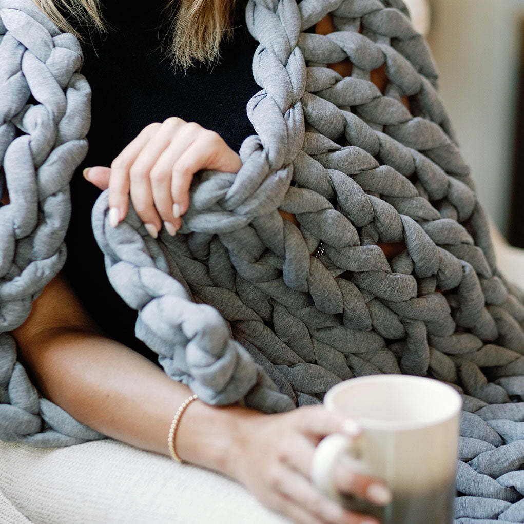 Nthtuzzie Knit Weighted Blanket