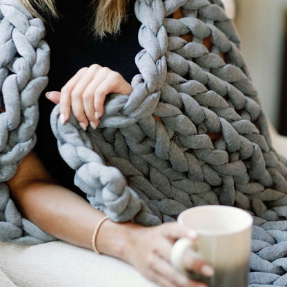 Nthtuzzie Knit Weighted Blanket
