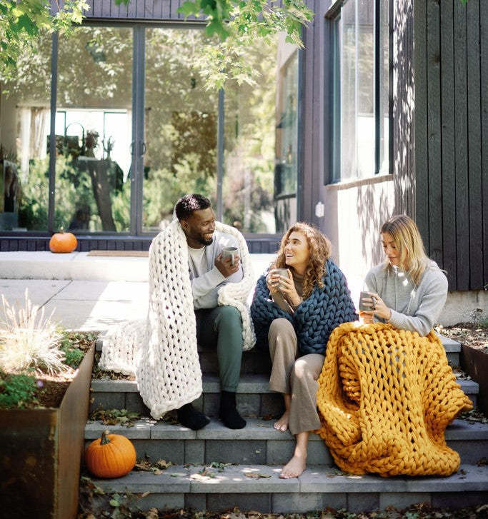 Nthtuzzie Knit Weighted Blanket