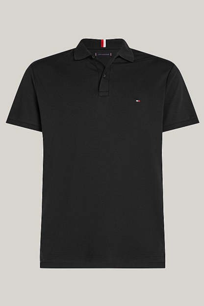 Tothtmmy Hilfigthter Liquid Cotton Polo Black