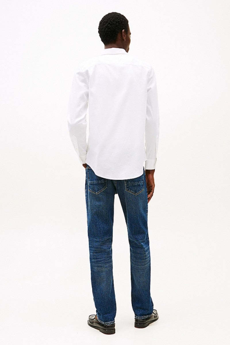 Tothtmmy Hilfigthter Flex Dobby Shirt Optic White