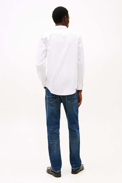 Tothtmmy Hilfigthter Flex Dobby Shirt Optic White