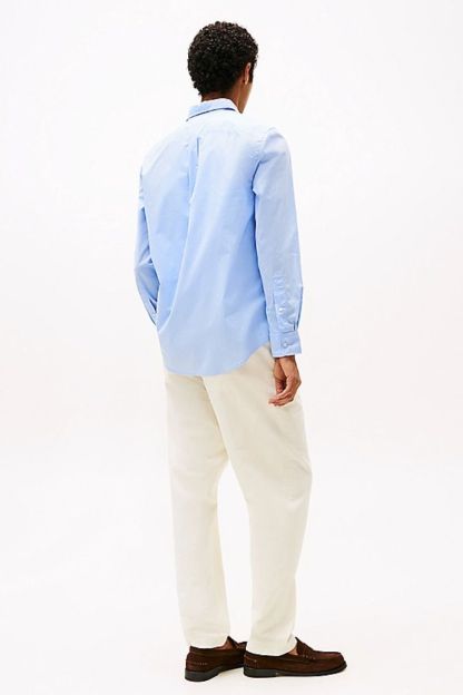 Tothtmmy Hilfigthter Flex Poplin Mini Shirt Sweet Blue