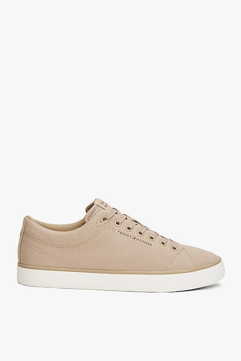 Tottgmmy Hilfigttger 5396 Hi Vulc Canvas Beige