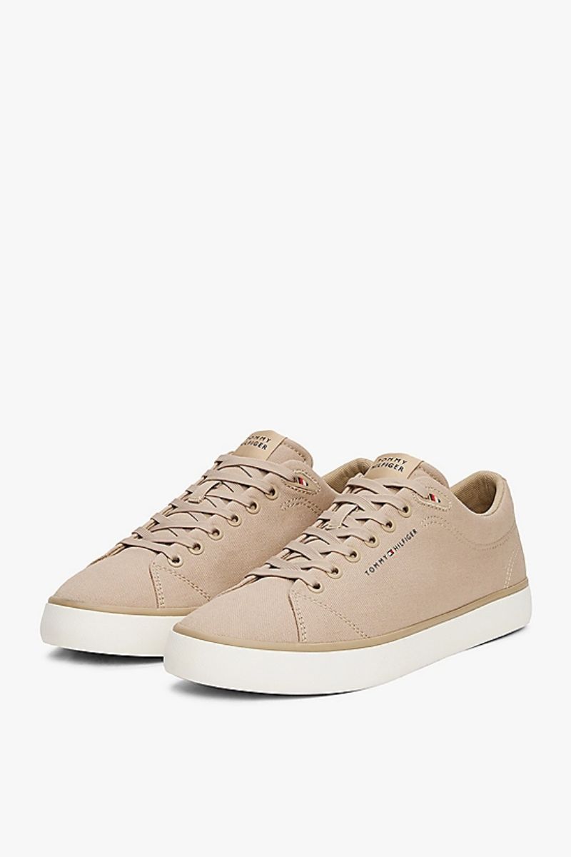 Tothtmmy Hilfigthter 5396 Hi Vulc Canvas Beige