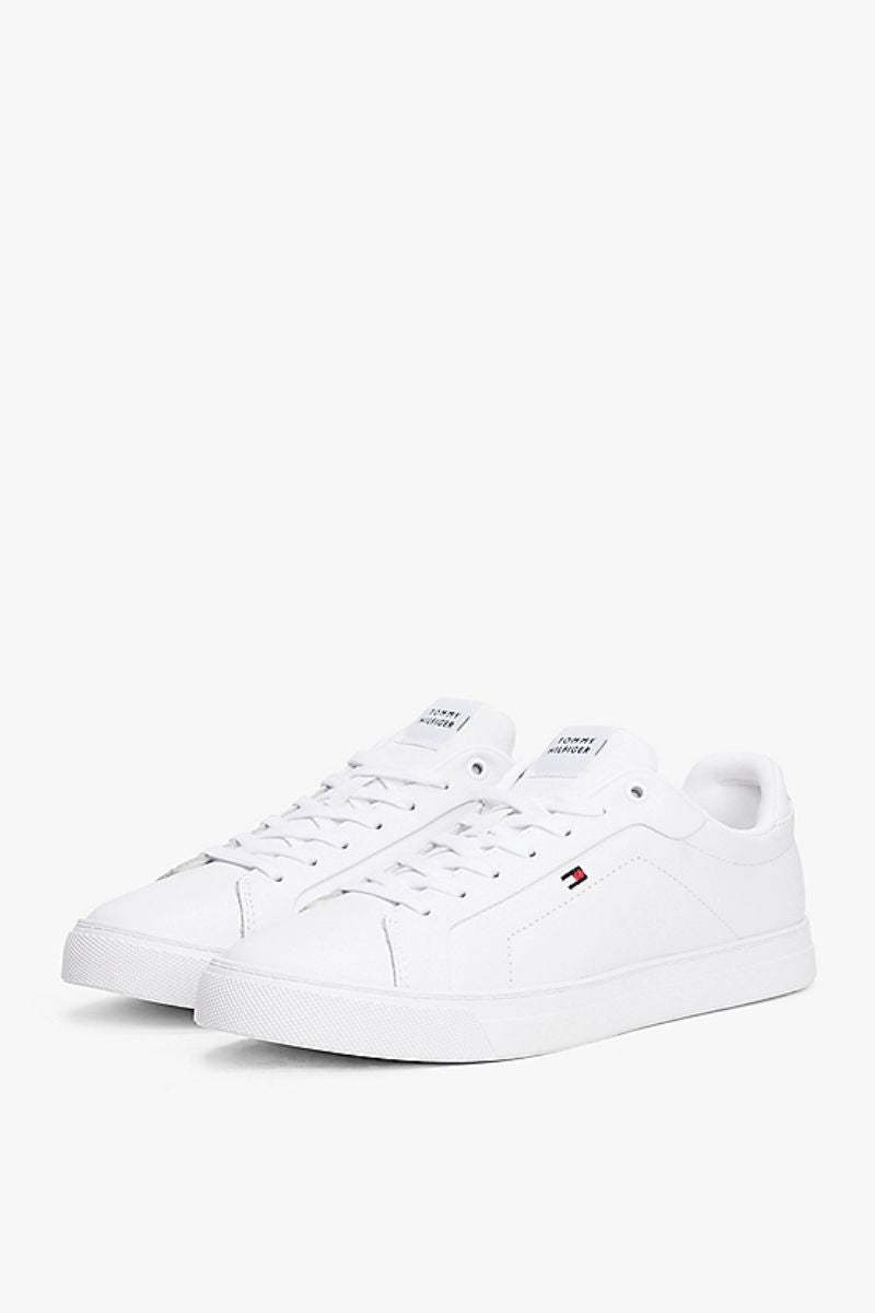 Tothtmmy Hilfigthter 5317 Icon Court Leather Shoe White