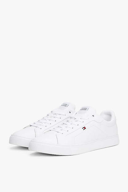 Tothtmmy Hilfigthter 5317 Icon Court Leather Shoe White