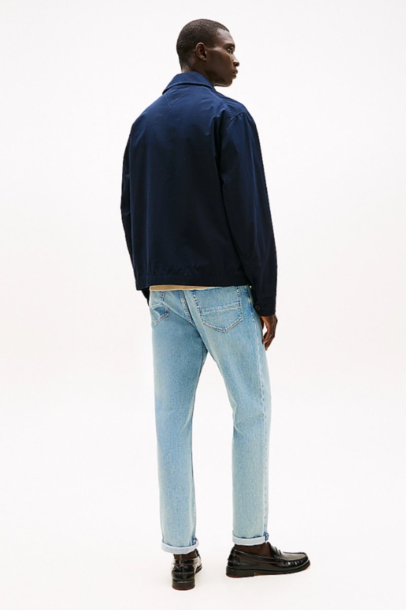 Tothtmmy Hilfigthter Lightweight Ctn Ivy Jacket Navy