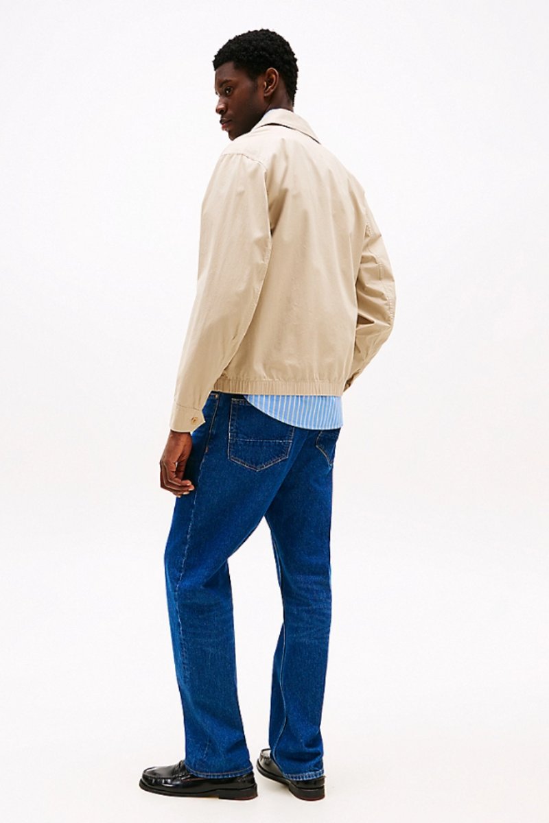 Tothtmmy Hilfigthter Lightweight Ctn Ivy Jacket Sandalwood