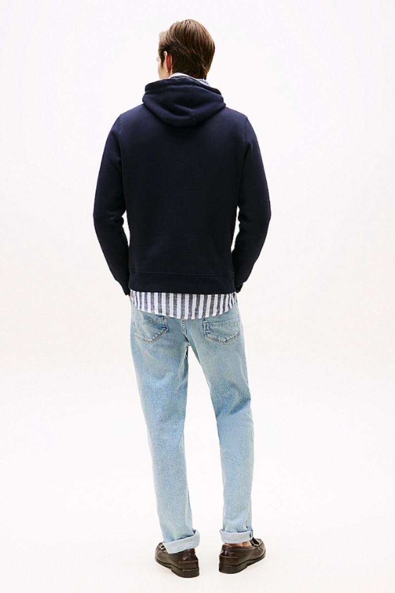 Tothtmmy Hilfigthter Logo Hoody Sky Captain