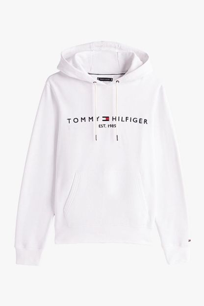 Tothtmmy Hilfigthter Logo Hoody White