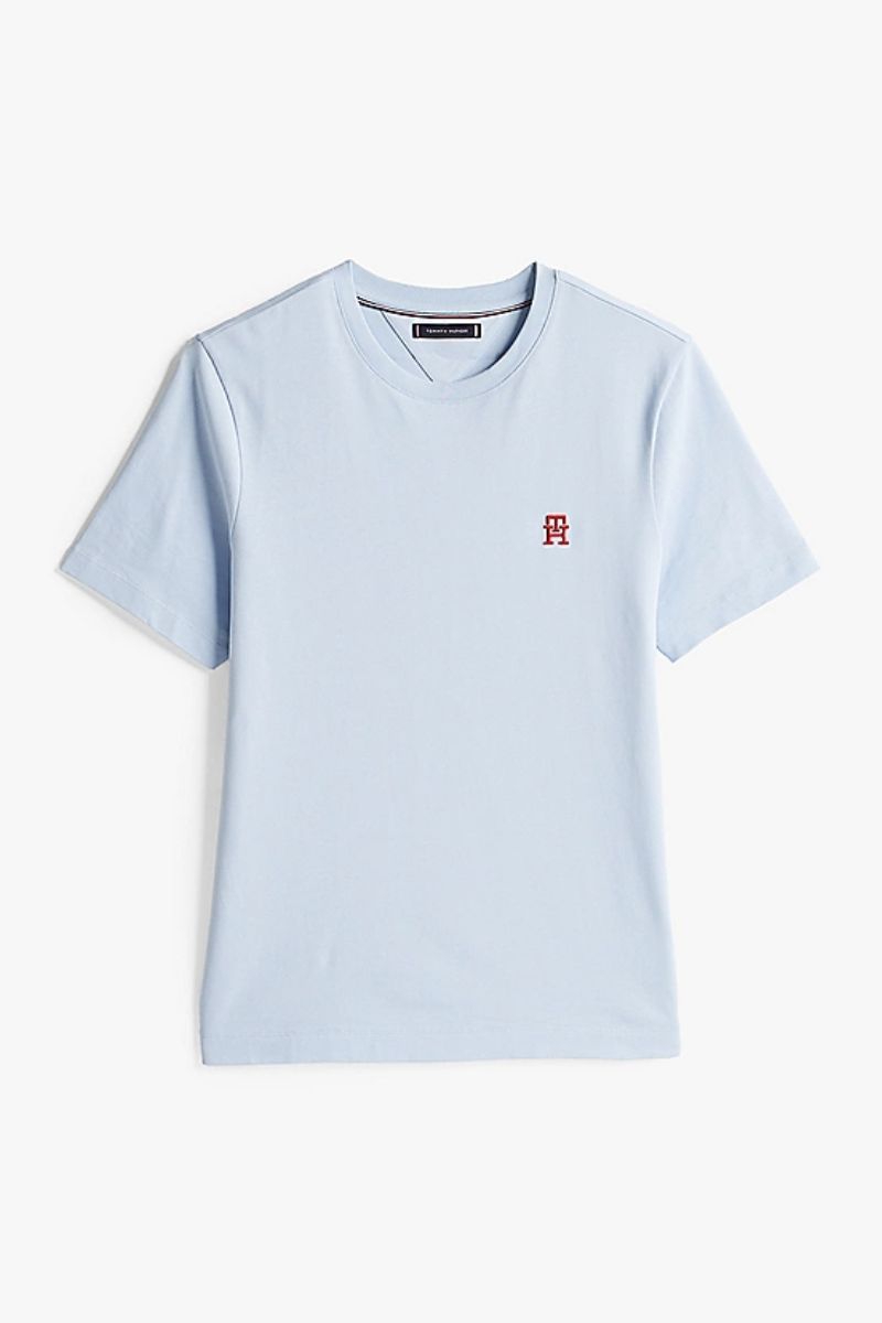 Tothtmmy Hilfigthter Monogram IMD T-Shirt Breezy Blue
