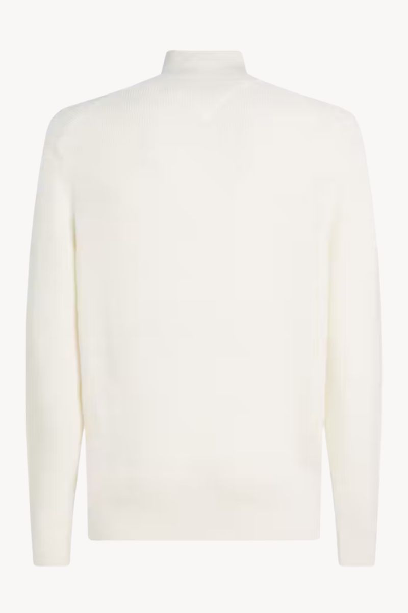 Tothtmmy Hilfigthter Stripe Structure Zip Ivory