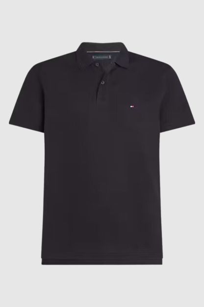 Tothtmmy Hilfigthter Oxford Twotone Polo Navy Black