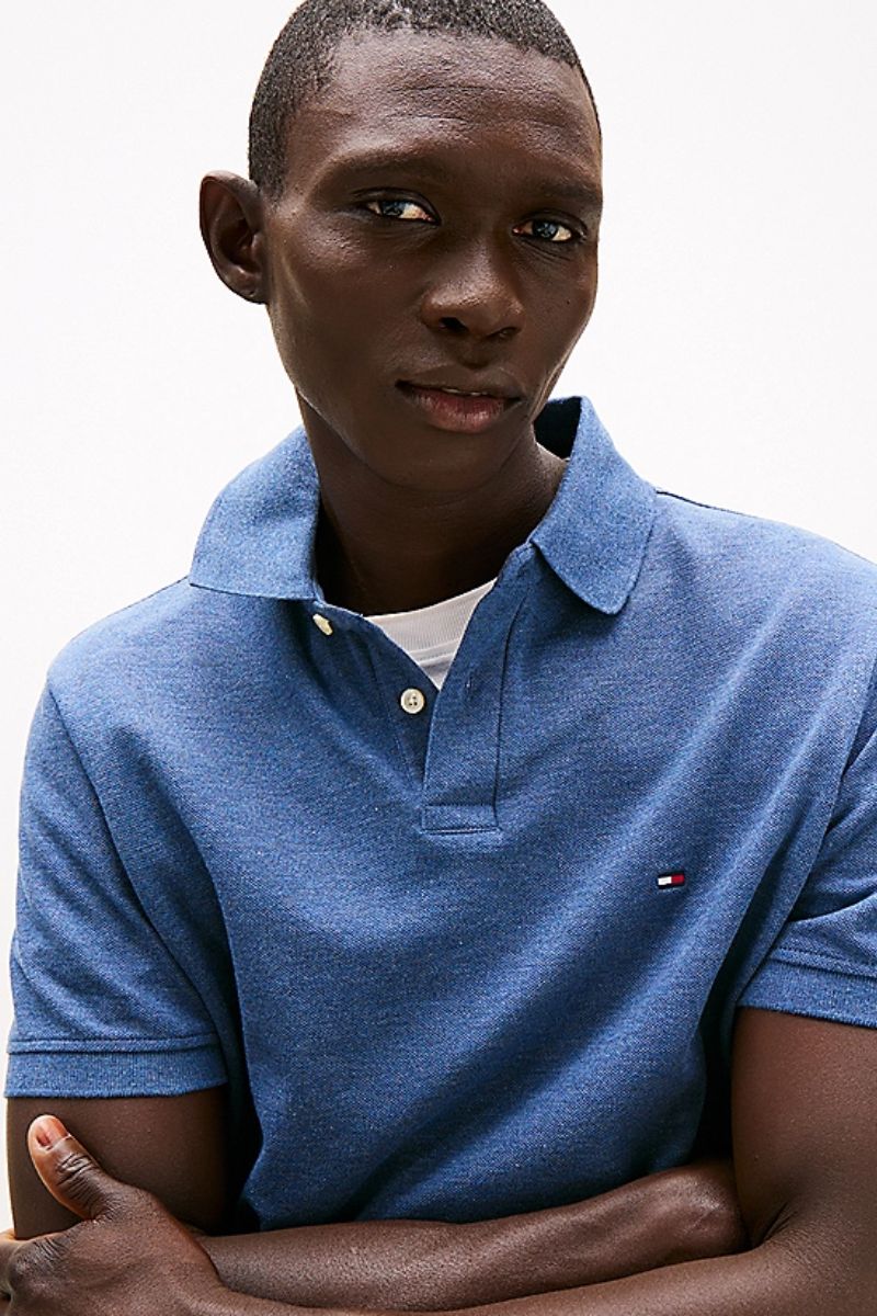 Tothtmmy Hilfigthter 1985 Regular Polo Faded Indigo