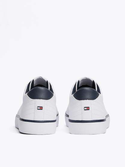 tothtmmy hilfigthter HI VULC CORE Mens Trainers White