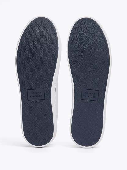 tothtmmy hilfigthter HI VULC CORE Mens Trainers White