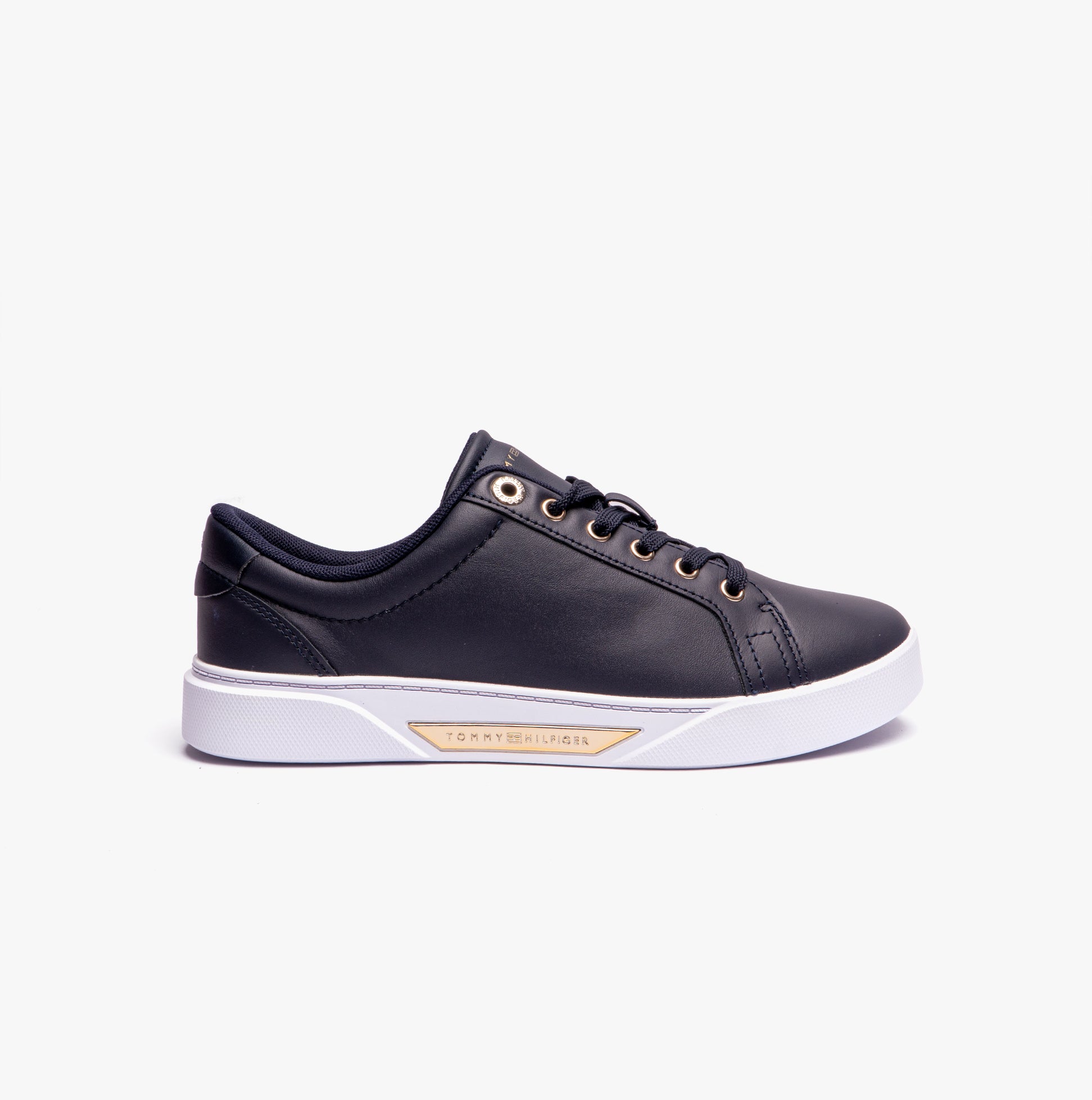 tothtmmy hilfigthter GOLDEN COURT Womens Trainers Space Blue