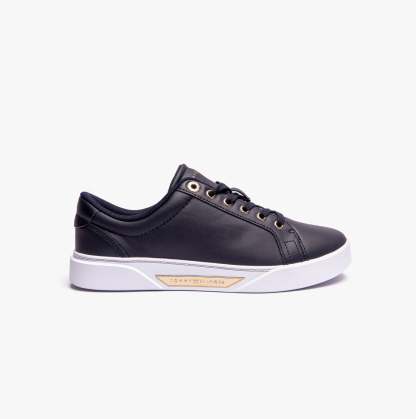 tothtmmy hilfigthter GOLDEN COURT Womens Trainers Space Blue