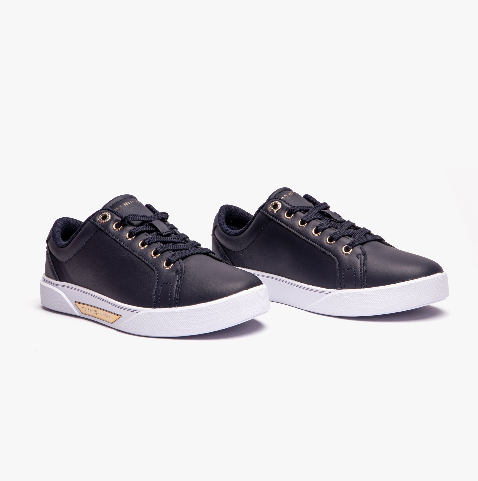 tothtmmy hilfigthter GOLDEN COURT Womens Trainers Space Blue