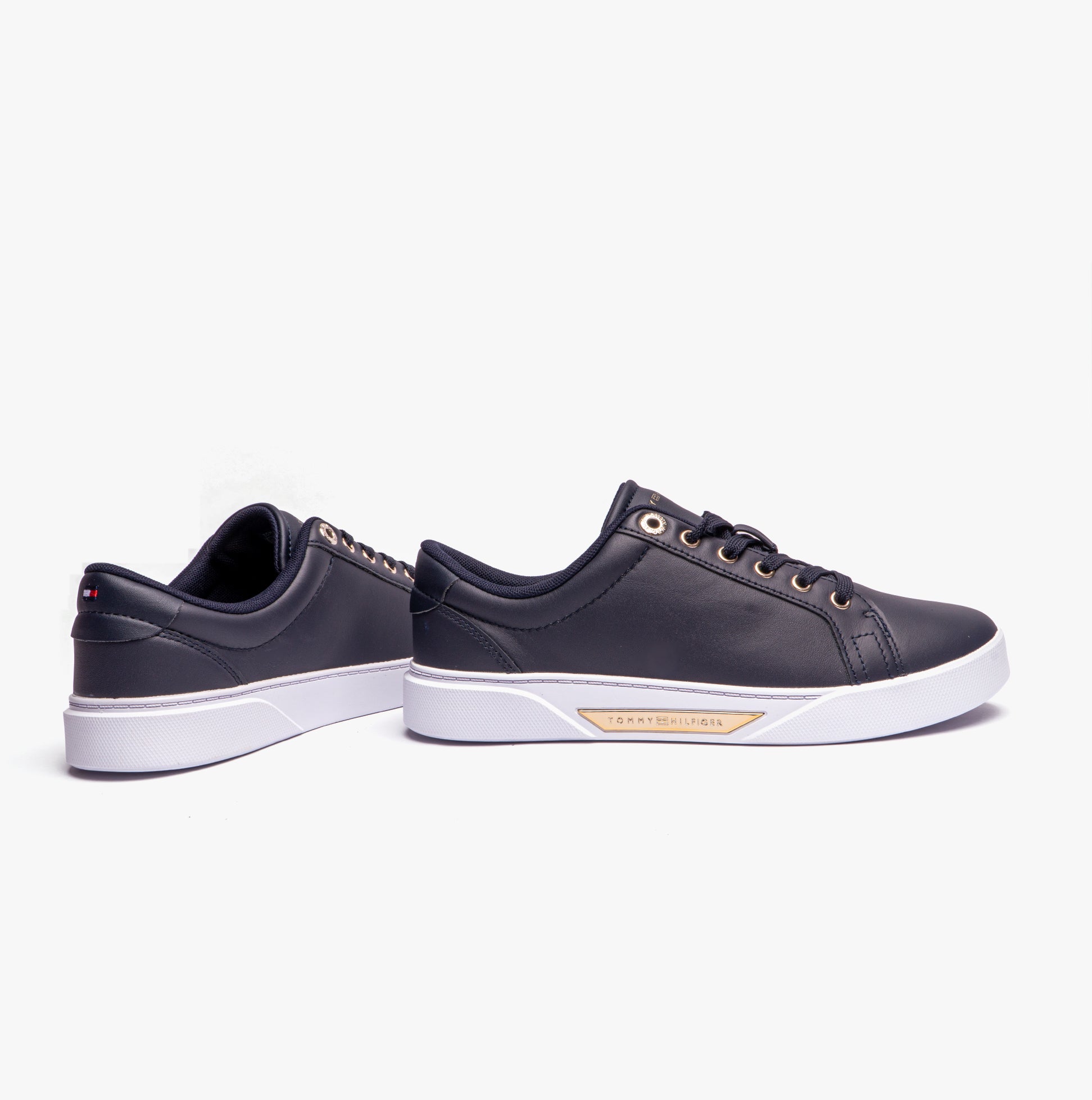 tothtmmy hilfigthter GOLDEN COURT Womens Trainers Space Blue