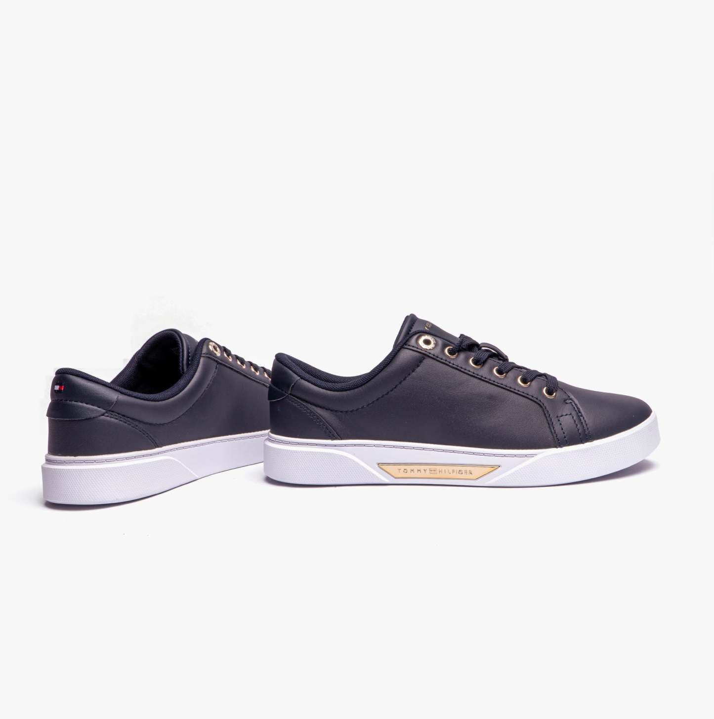 tothtmmy hilfigthter GOLDEN COURT Womens Trainers Space Blue