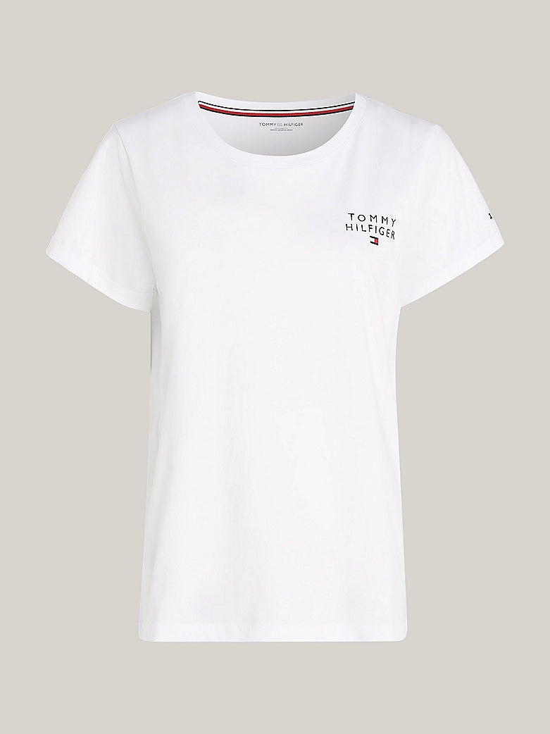 tothtmmy hilfigthter PURE COTTON Womens T-Shirt White