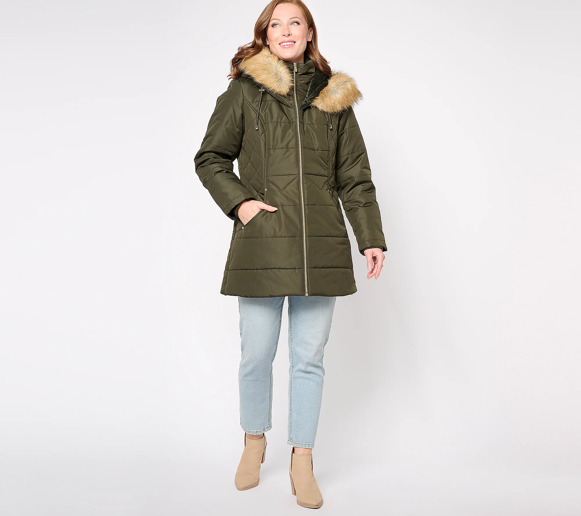 💥QthtVC Last Day Christmas Sale!!!🎉Suthtsan Graver Water Resistant Quilted Puffer Jacket with Hood