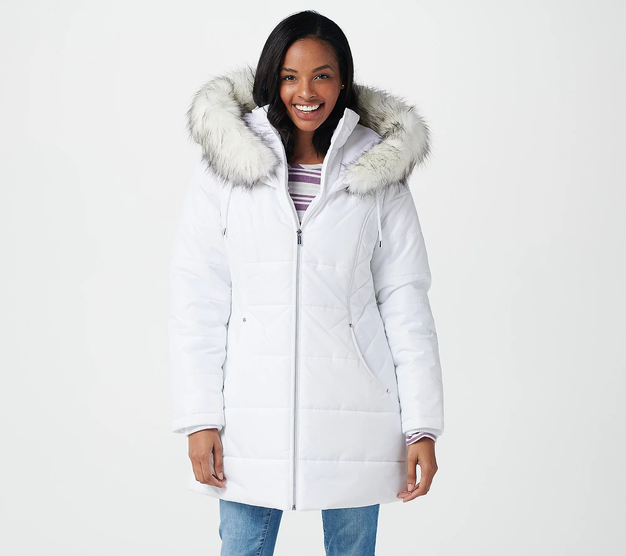 💥QthtVC Last Day Christmas Sale!!!🎉Suthtsan Graver Water Resistant Quilted Puffer Jacket with Hood