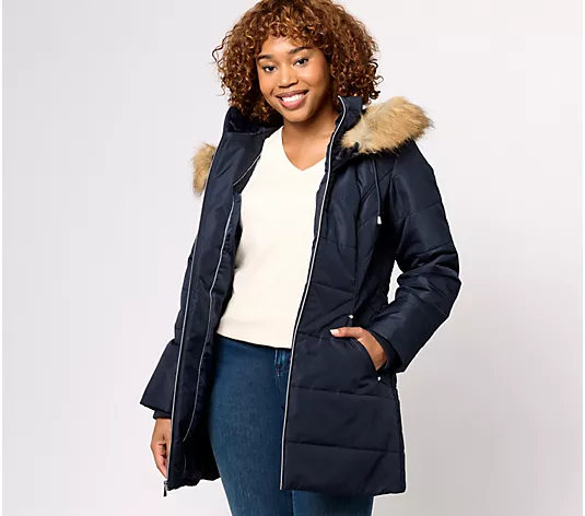 💥QthtVC Last Day Christmas Sale!!!🎉Suthtsan Graver Water Resistant Quilted Puffer Jacket with Hood