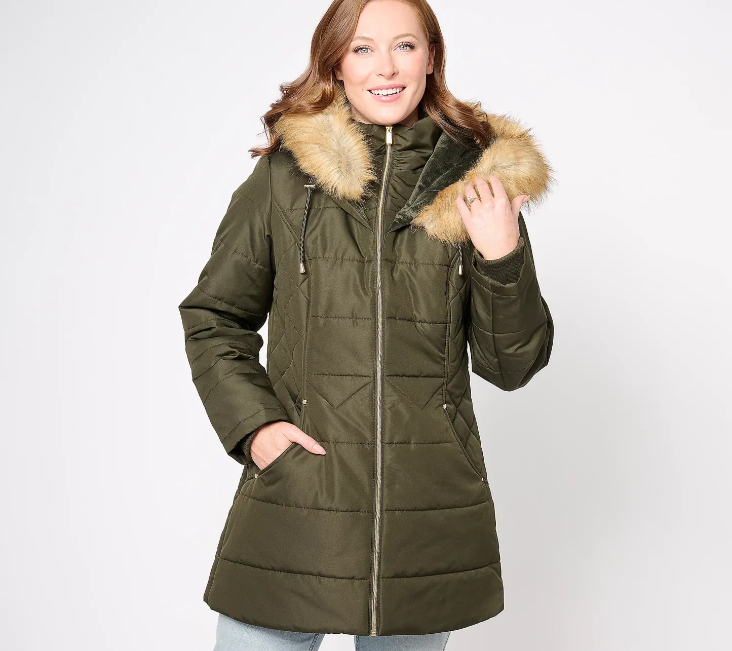 💥QthtVC Last Day Christmas Sale!!!🎉Suthtsan Graver Water Resistant Quilted Puffer Jacket with Hood