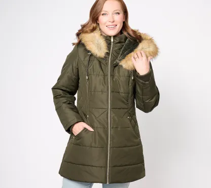 💥QthtVC Last Day Christmas Sale!!!🎉Suthtsan Graver Water Resistant Quilted Puffer Jacket with Hood