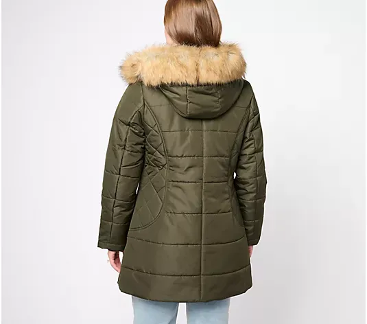 💥QthtVC Last Day Christmas Sale!!!🎉Suthtsan Graver Water Resistant Quilted Puffer Jacket with Hood